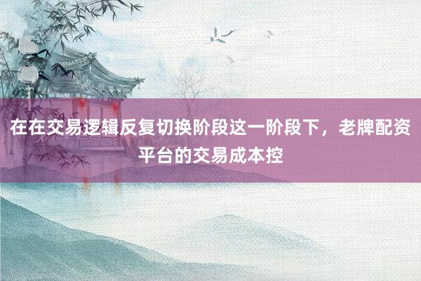 在在交易逻辑反复切换阶段这一阶段下，老牌配资平台的交易成本控